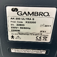 Gambro AK-200 Ultra S - Dialysis image 2